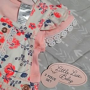 Little lass Baby, 2 piece 0-3 M